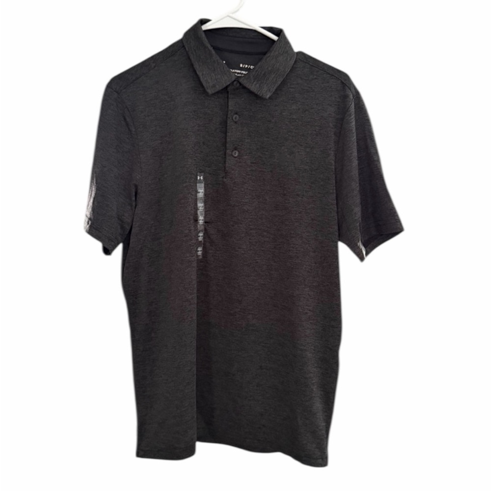 Under Armour Men's Core Playoff 3.0 Polo
Size Small - NWT Black Heathered